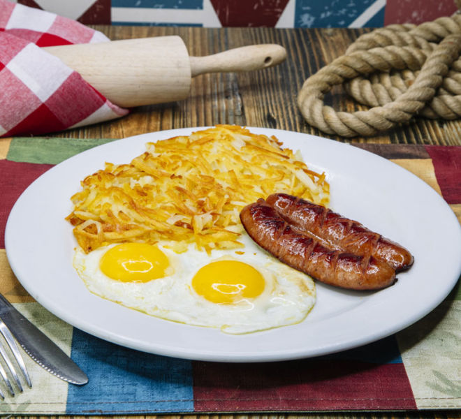 Polish Sausage and Eggs_23